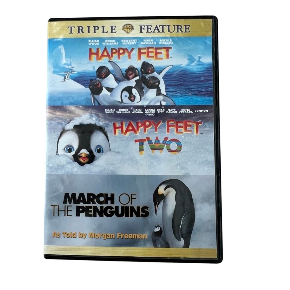 Happy Feet/Happy Feet 2/March of the Penguins (DVD) (Triple Feature)